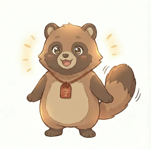 タヌキマスコット